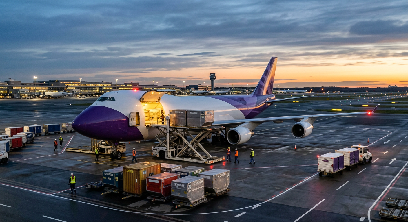 FedEx cargo airplane
